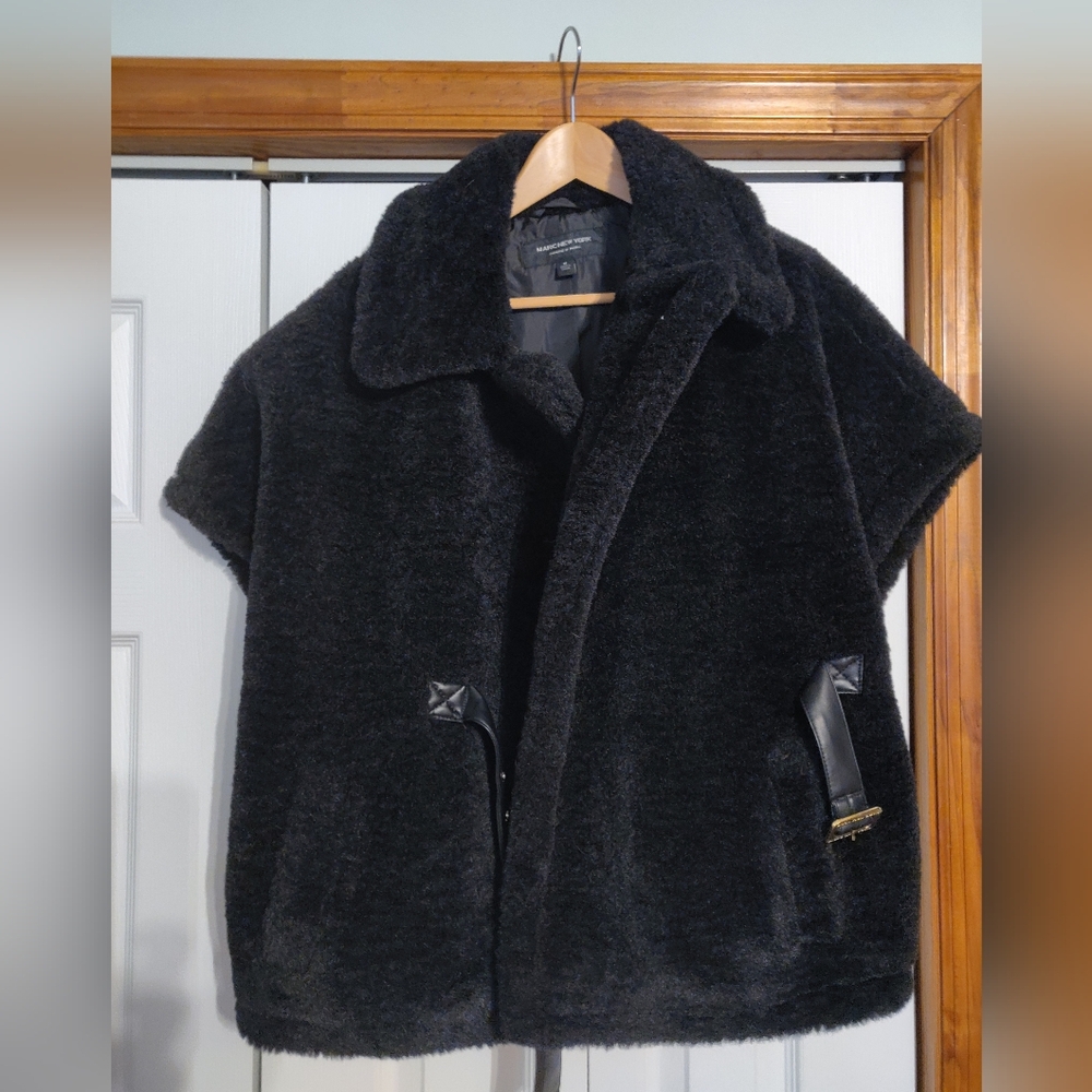 Women's Black Faux Fur Jacket